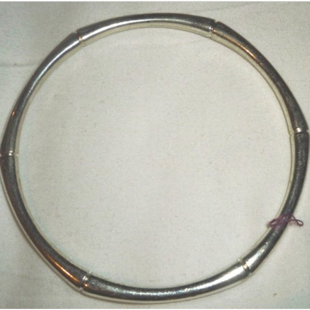 SILVER BANG BRACELET 8"